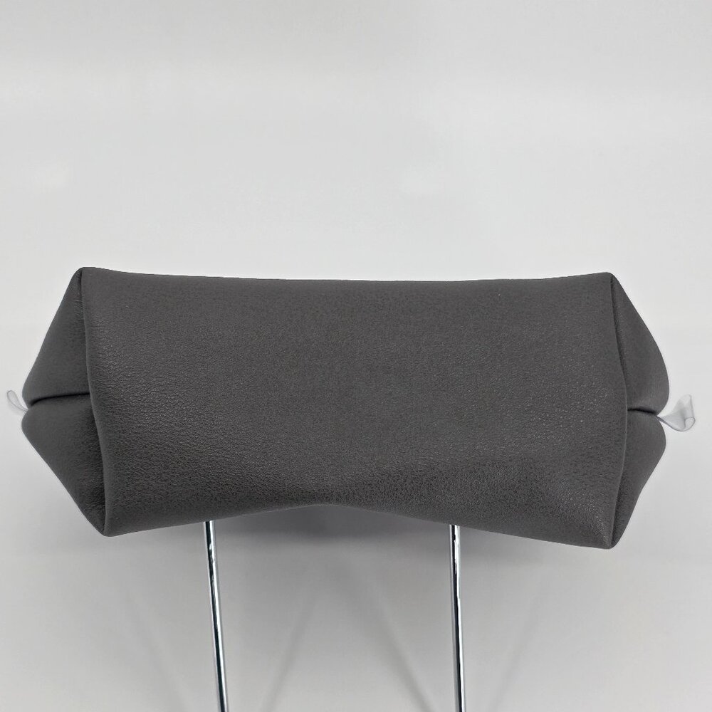Jones New York Signature Charcoal Grey Pebbled Cosmetic Makeup Bag Pouch - Picture 5 of 8